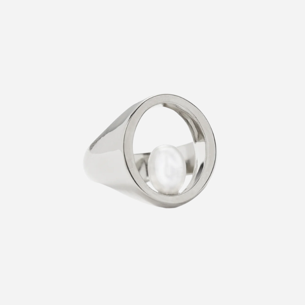 Balance Ring in Silver