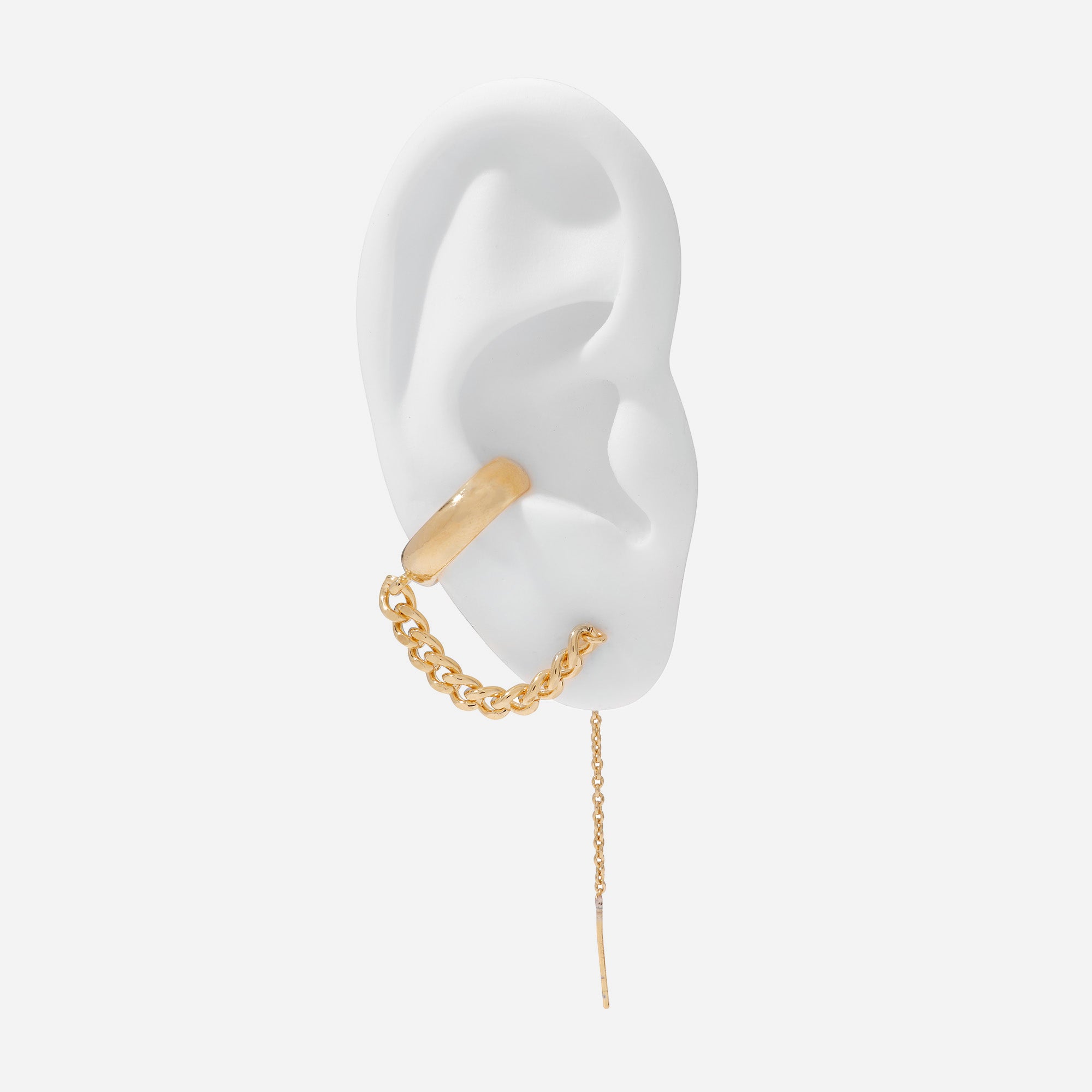 Fragment Ear Threader in Gold