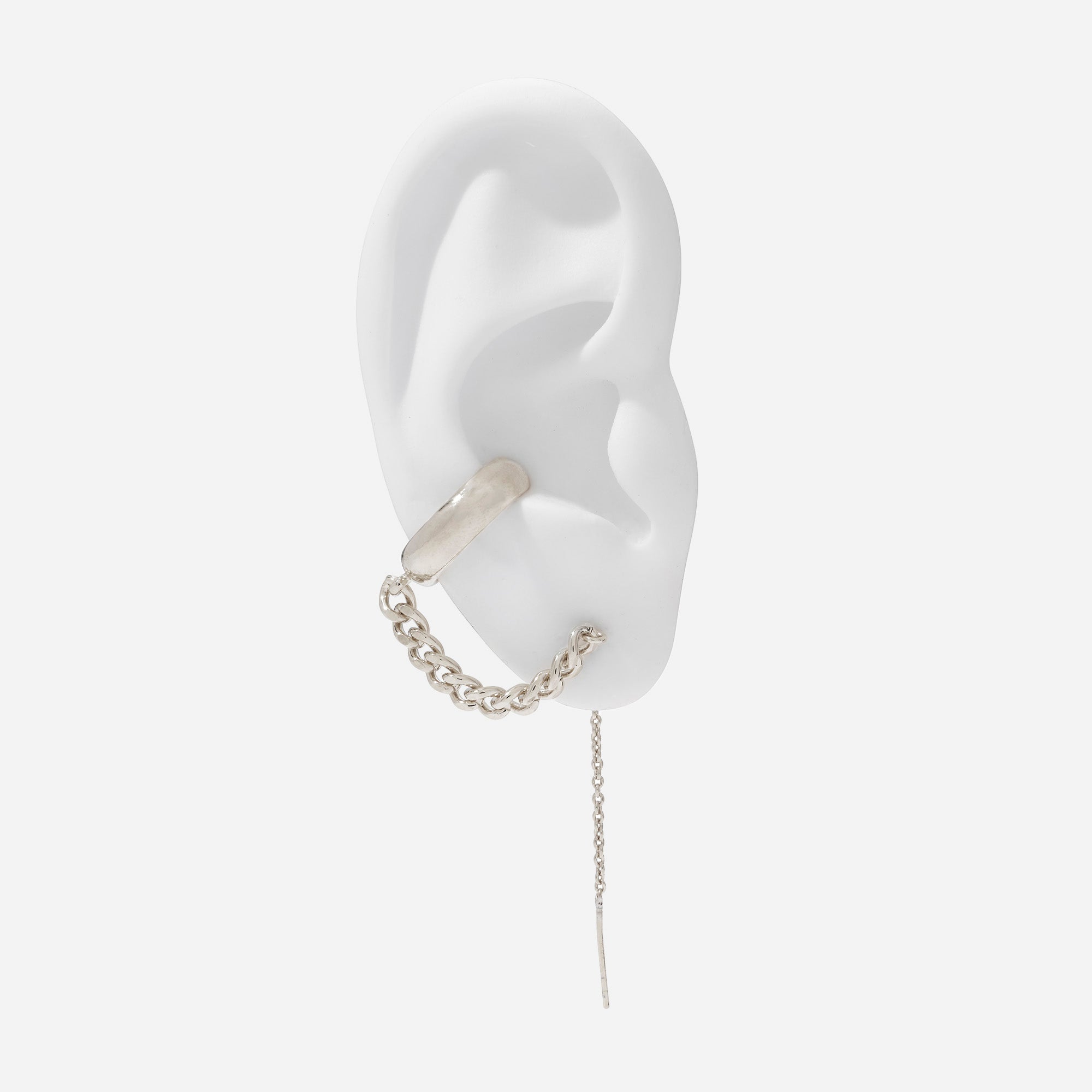 Fragment Ear Threader in Silver