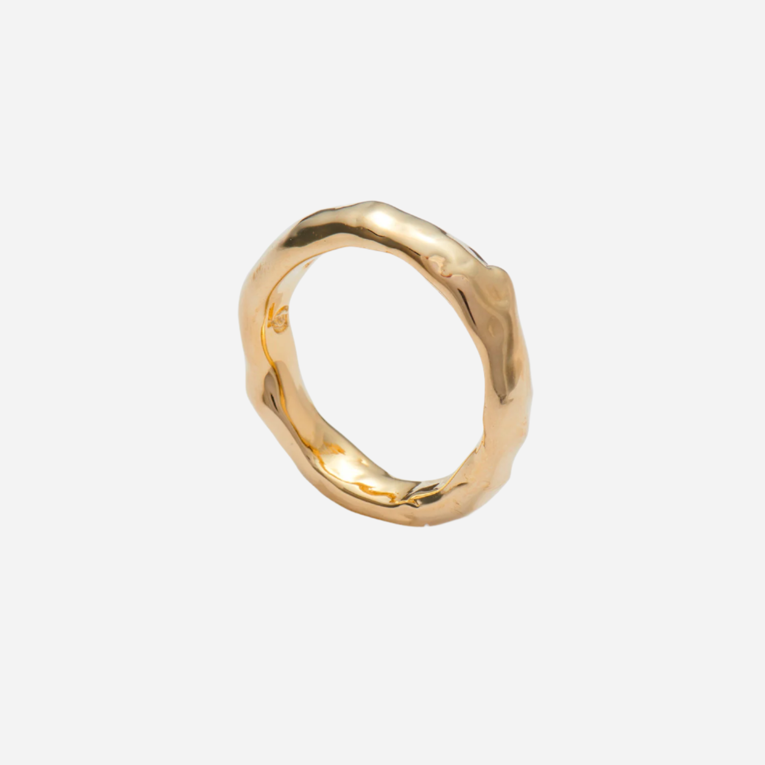 Pebble Ring in Gold