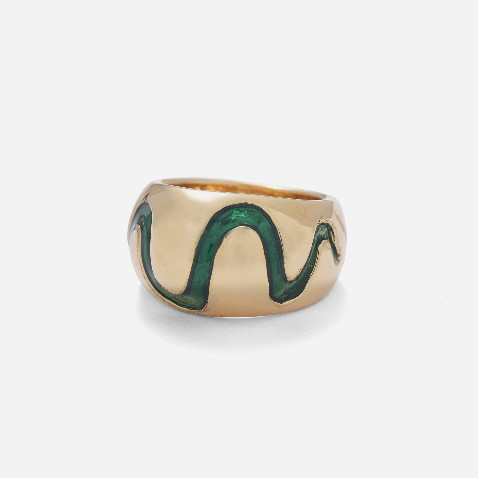 Serpent Ring in Gold