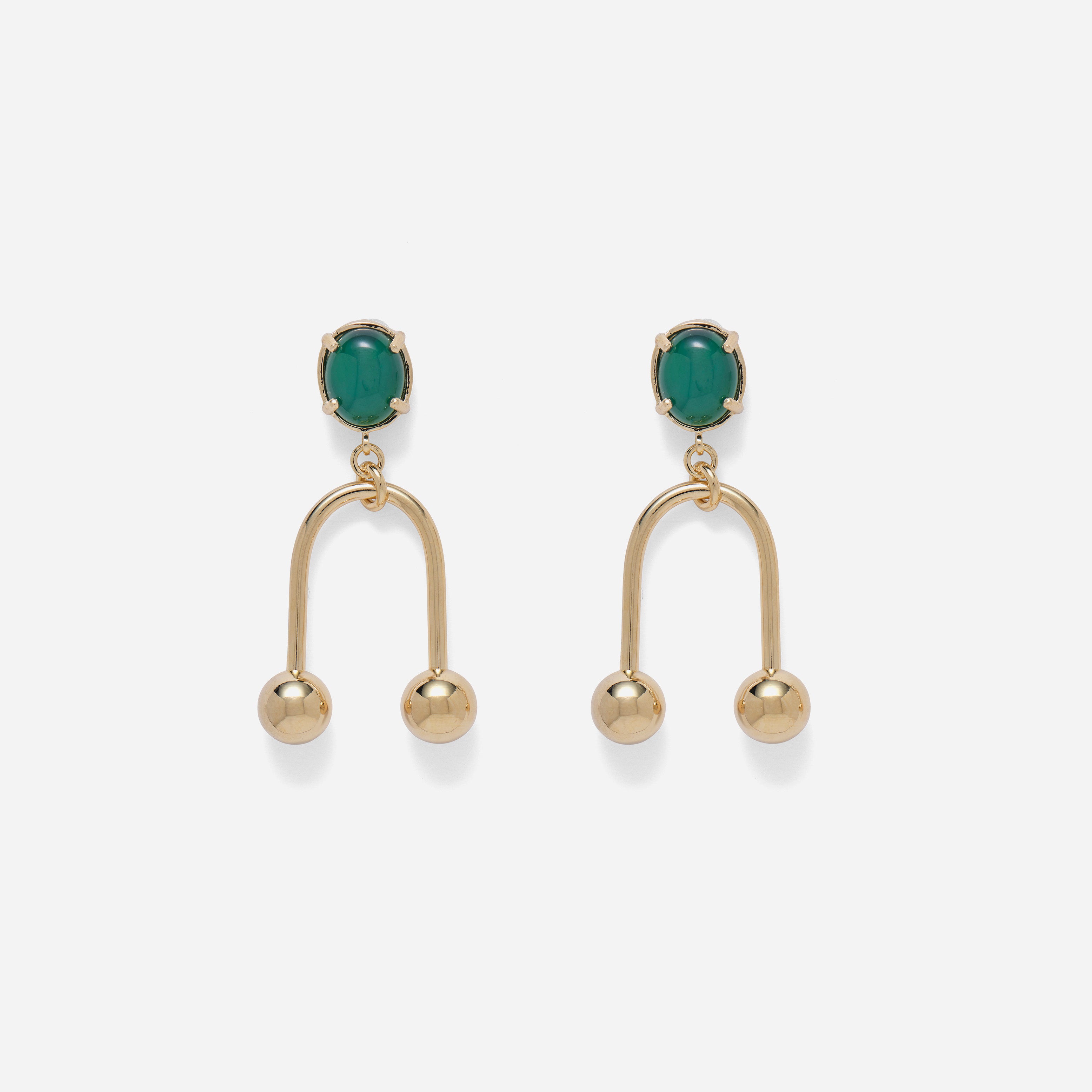 Thea Earrings in Gold