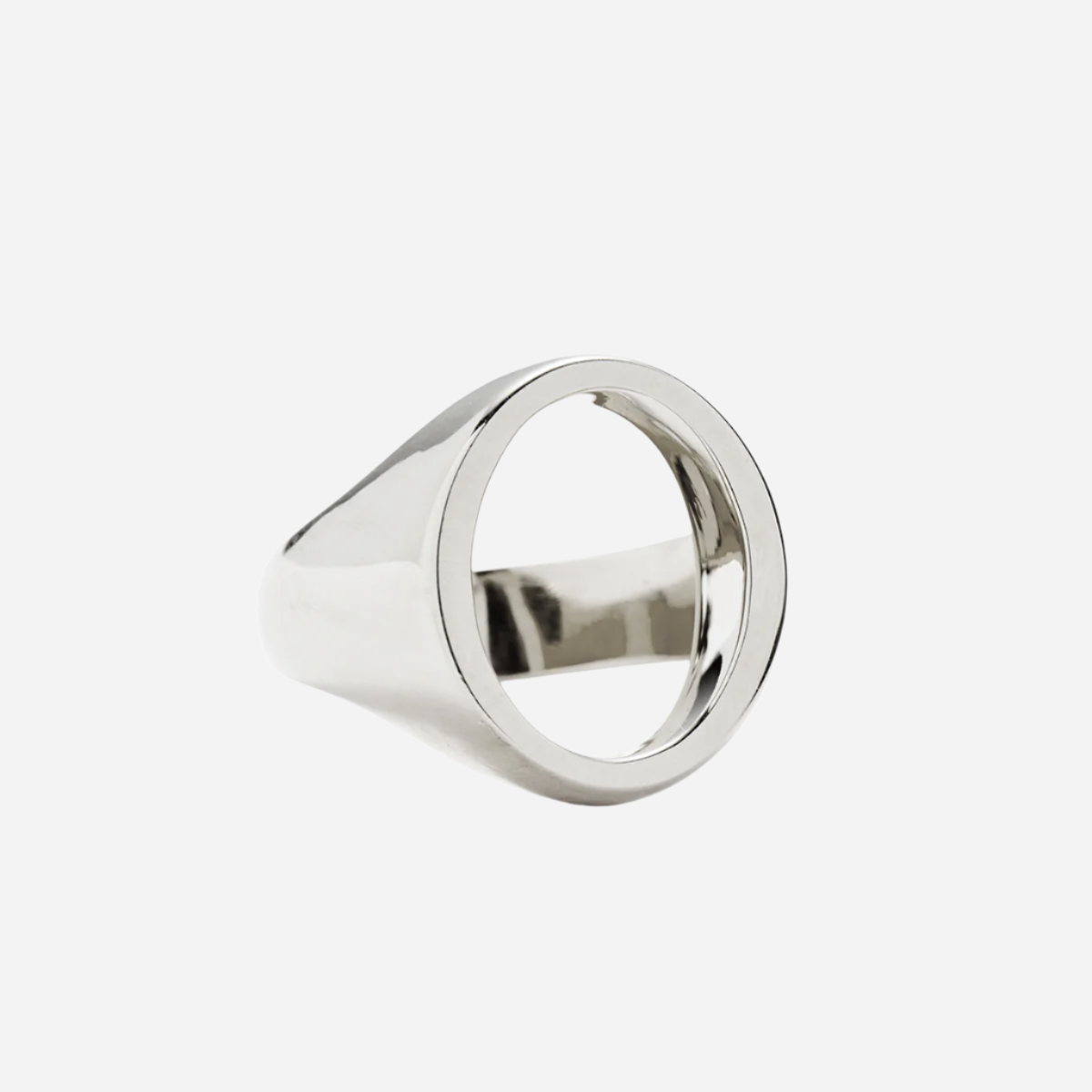 Open Signet Ring in Silver