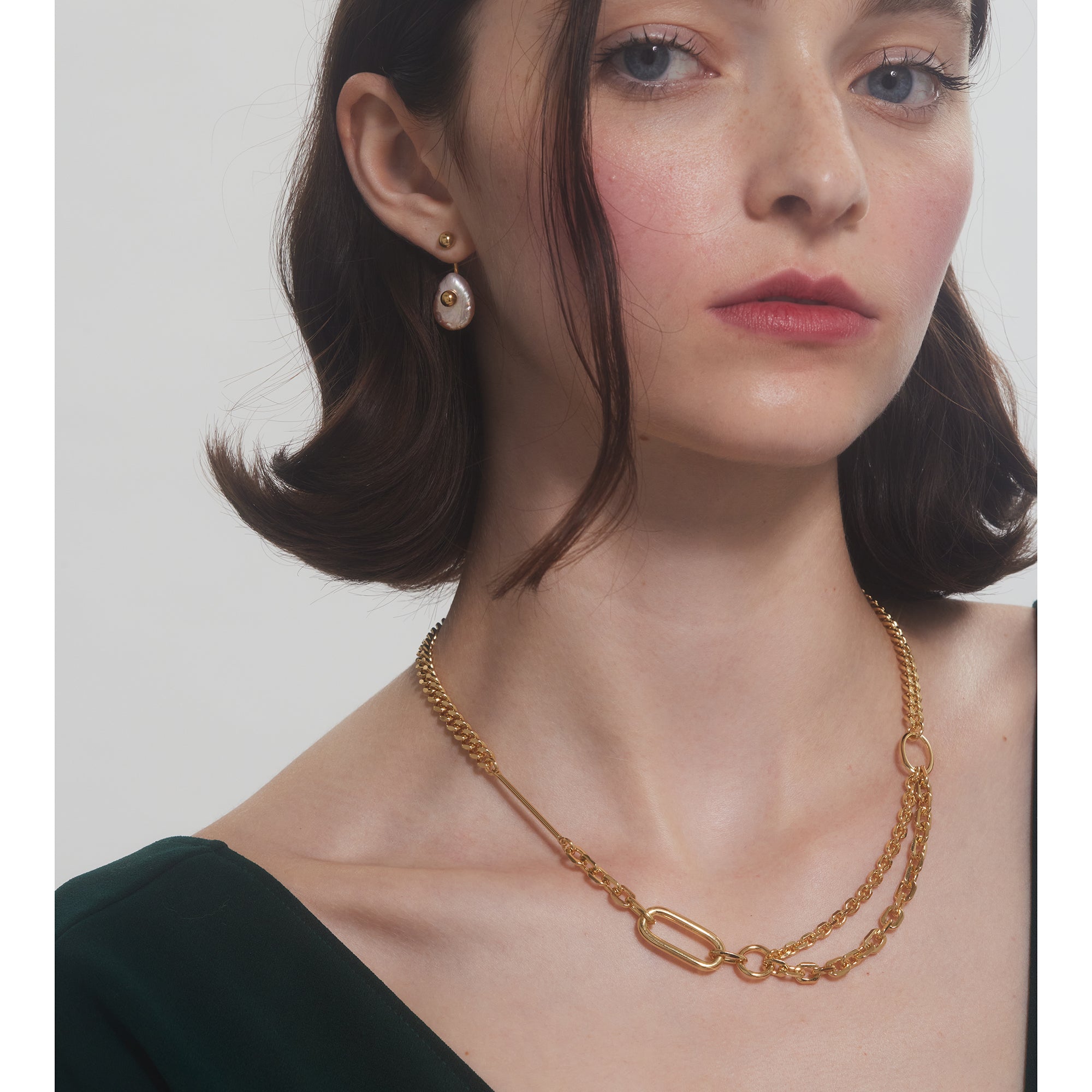 Maisie Necklace in Gold