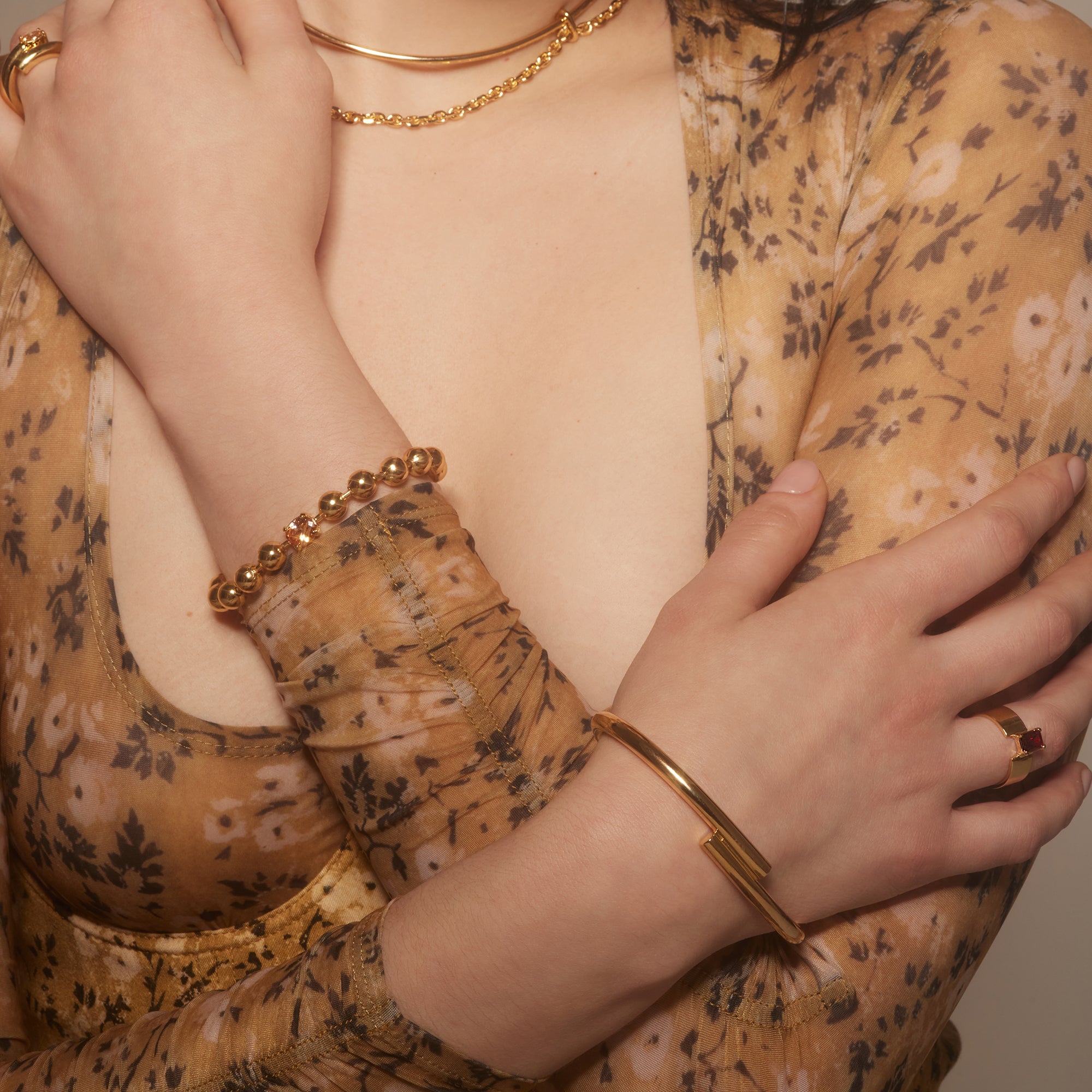 Selene Bracelet in Gold