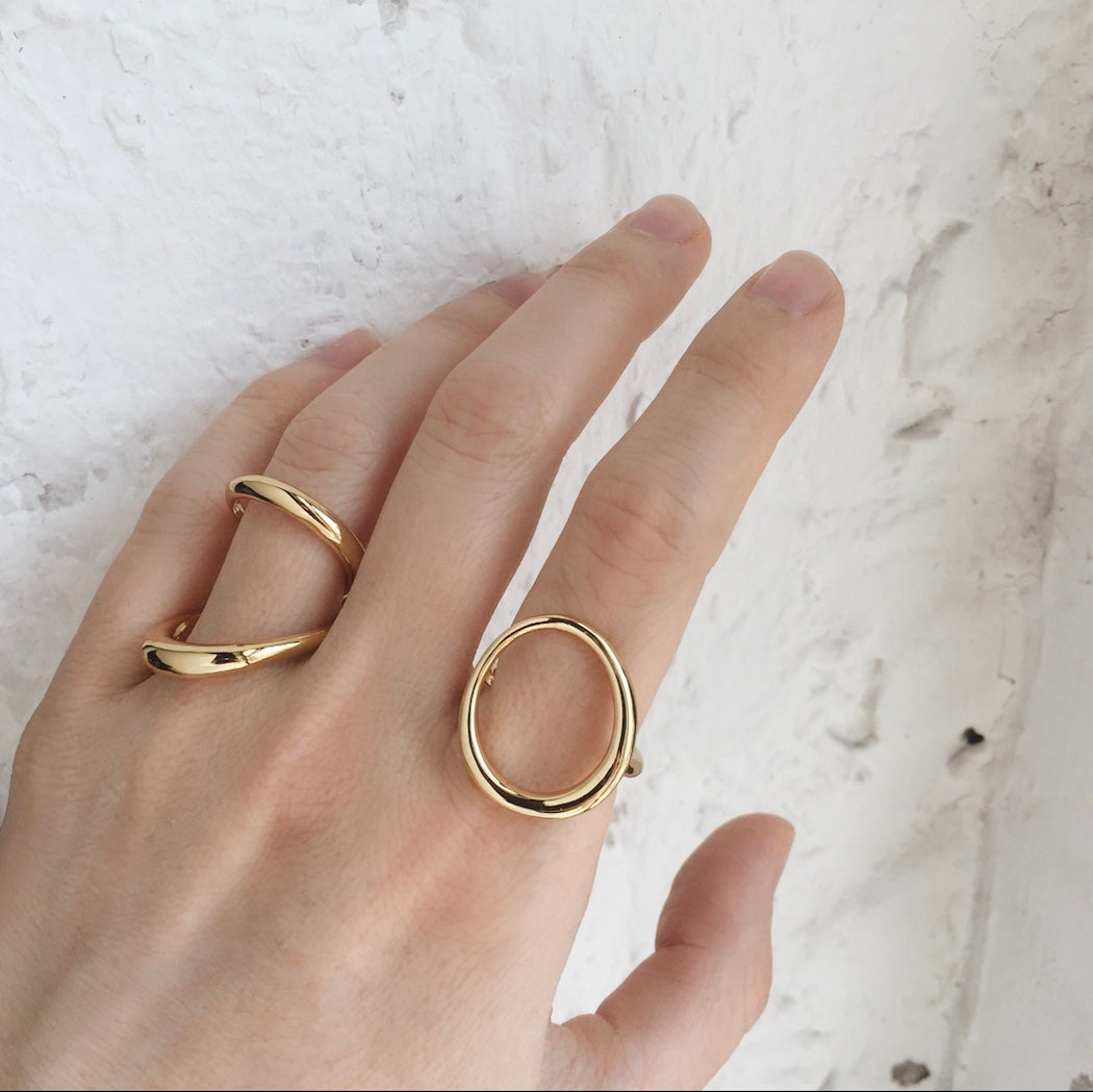 Roe Ring in Gold