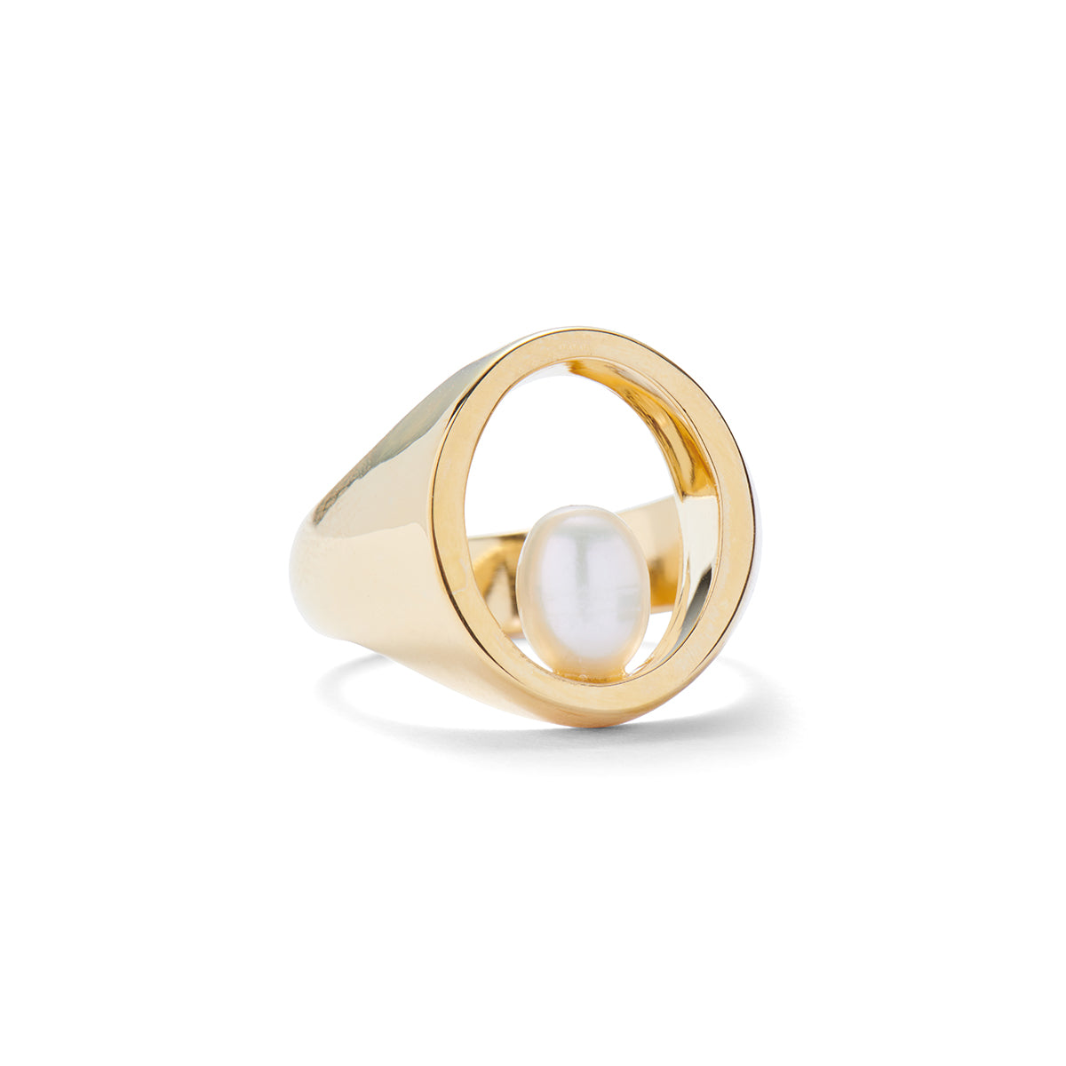 Lady Grey Balance Ring in Gold