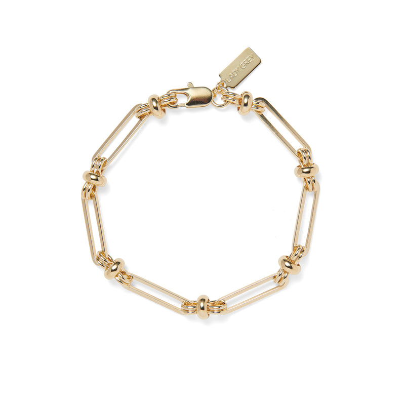 Des Chain Bracelet in Gold – Lady Grey