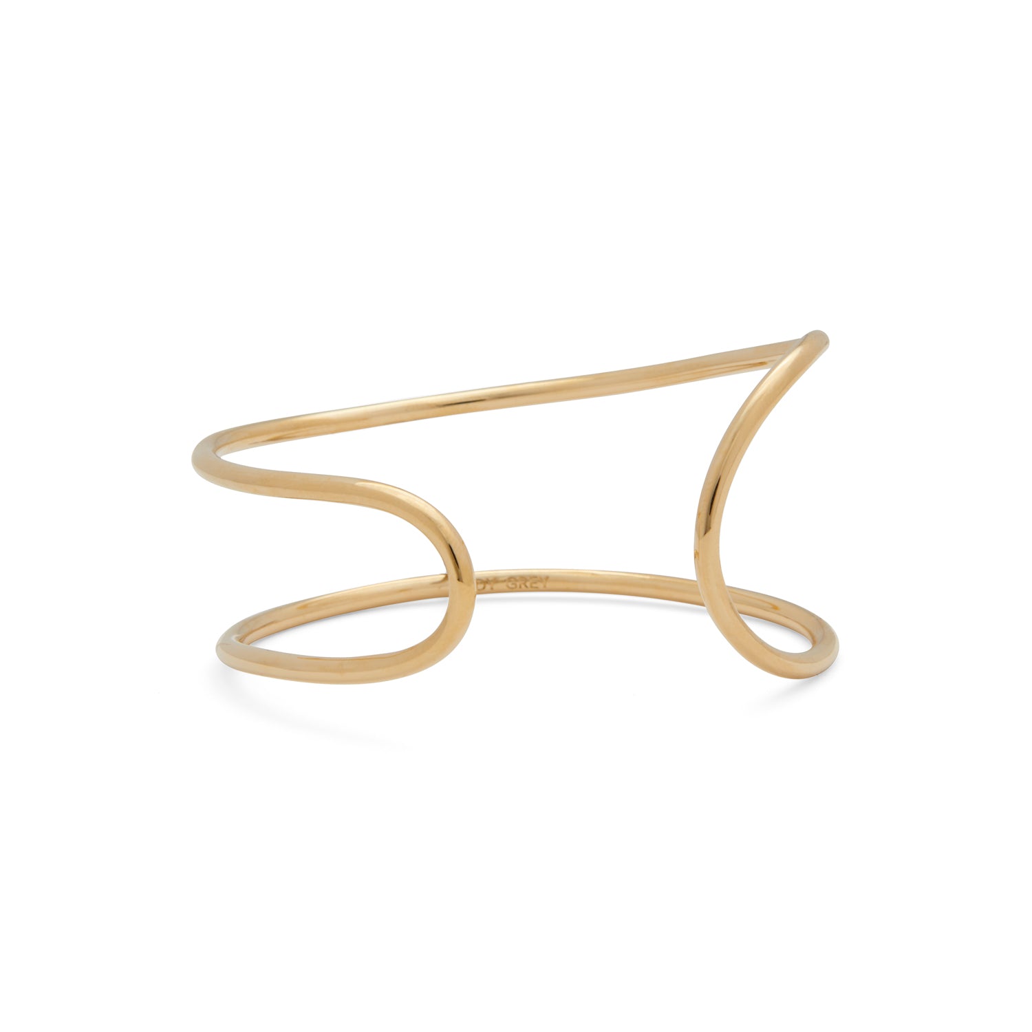 Swerve Bracelet in Gold