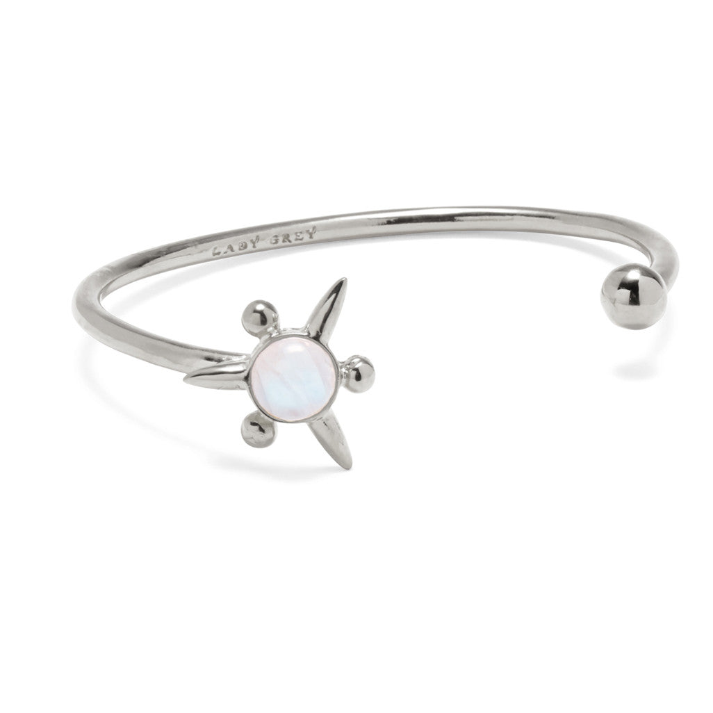 Lady Grey Astraea Bangle in Silver