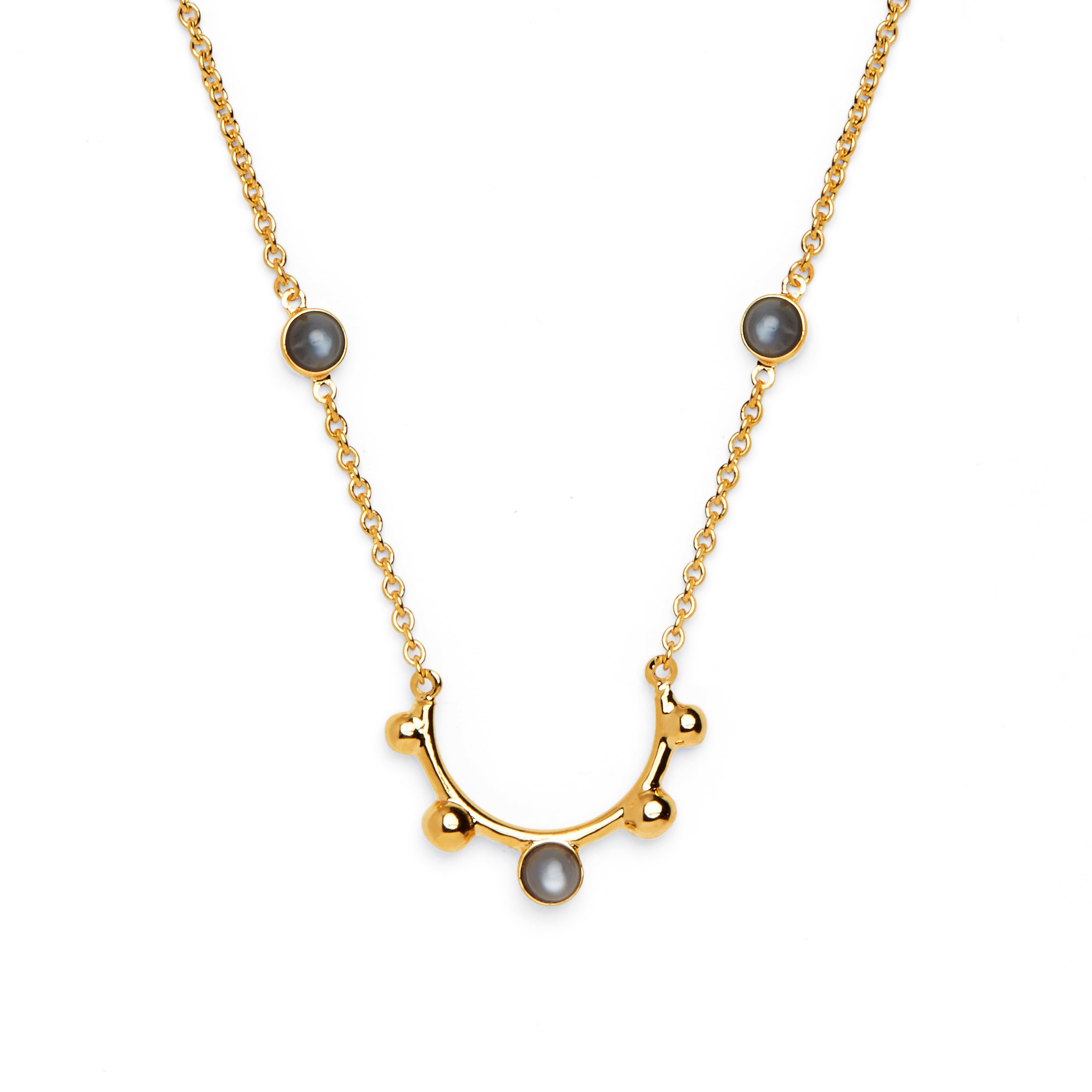 Moonrise Necklace in Gold – Lady Grey