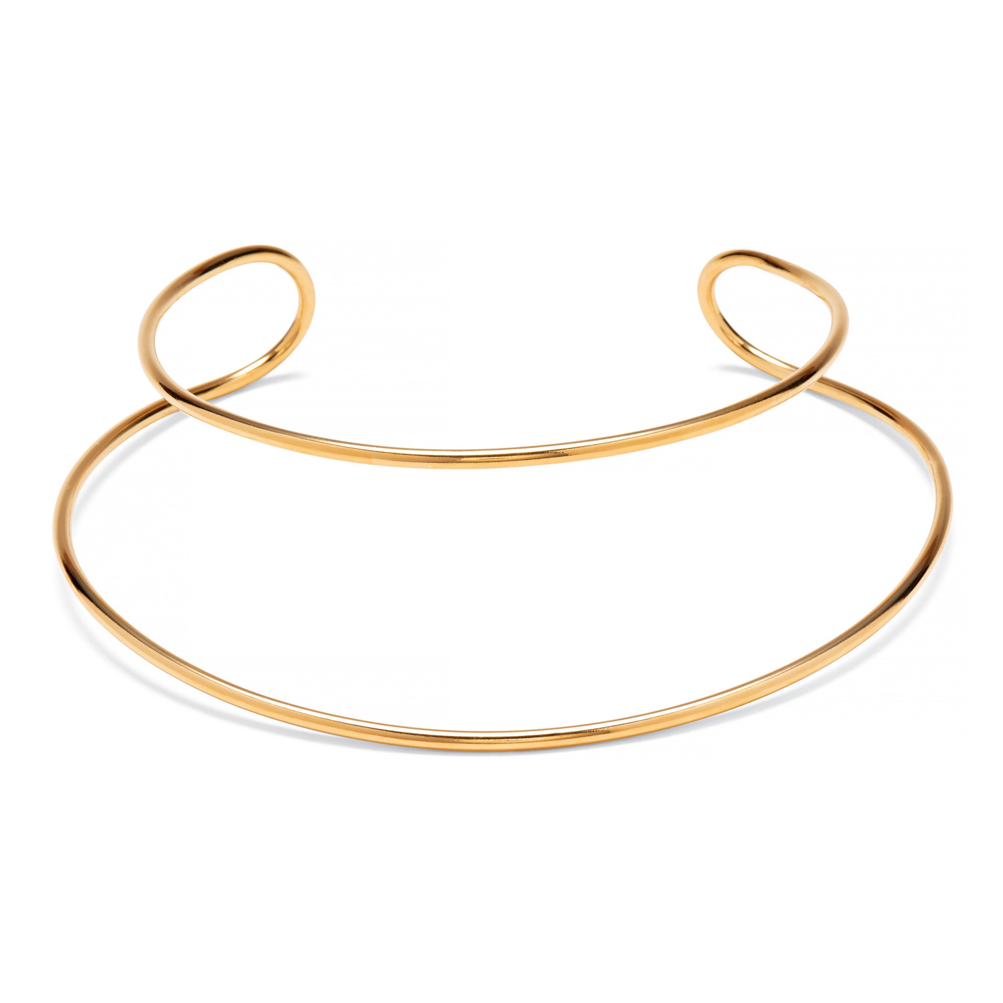 Lady Grey Jewelry Swerve Collar in Gold