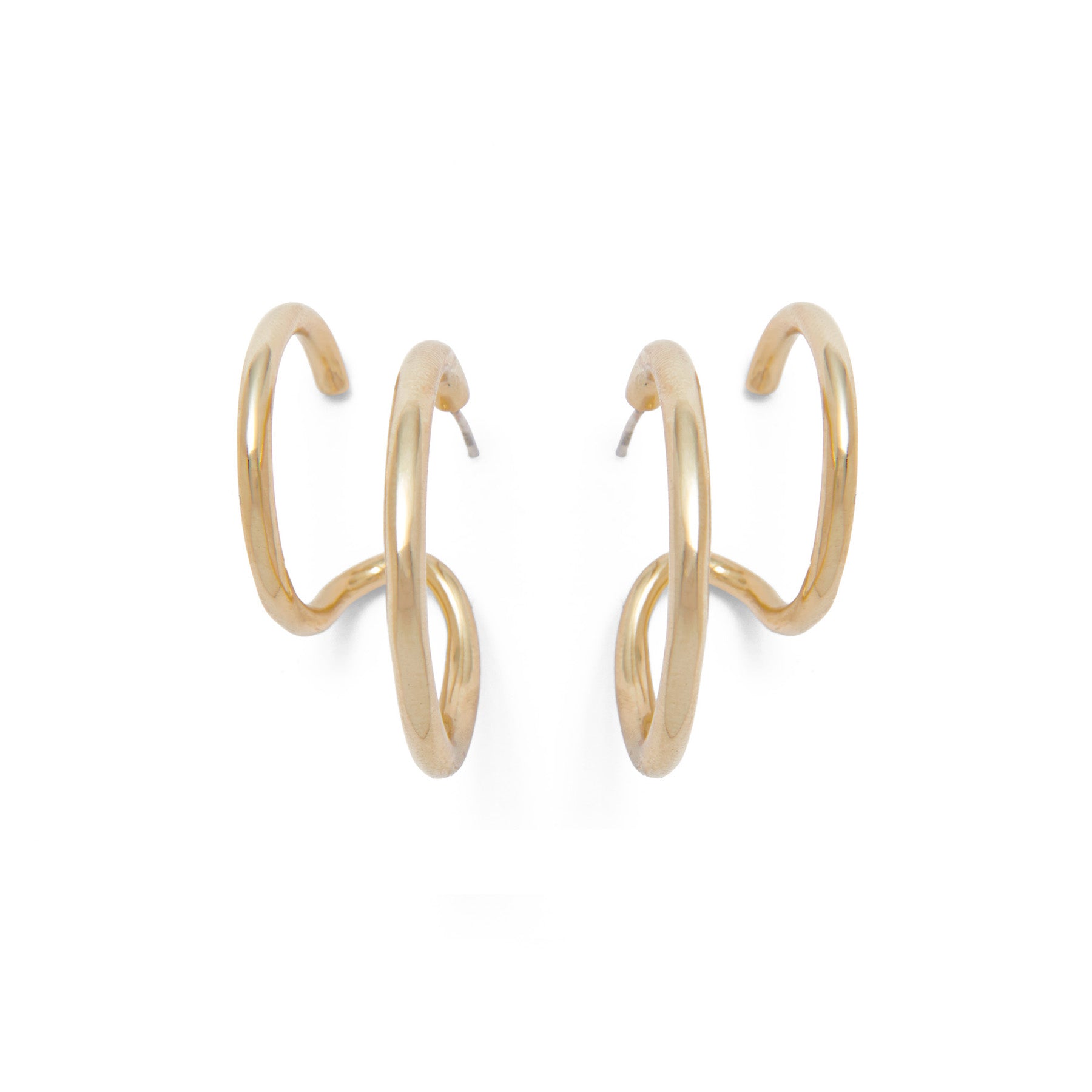 Lady Grey Jewelry Waver Earring in Gold