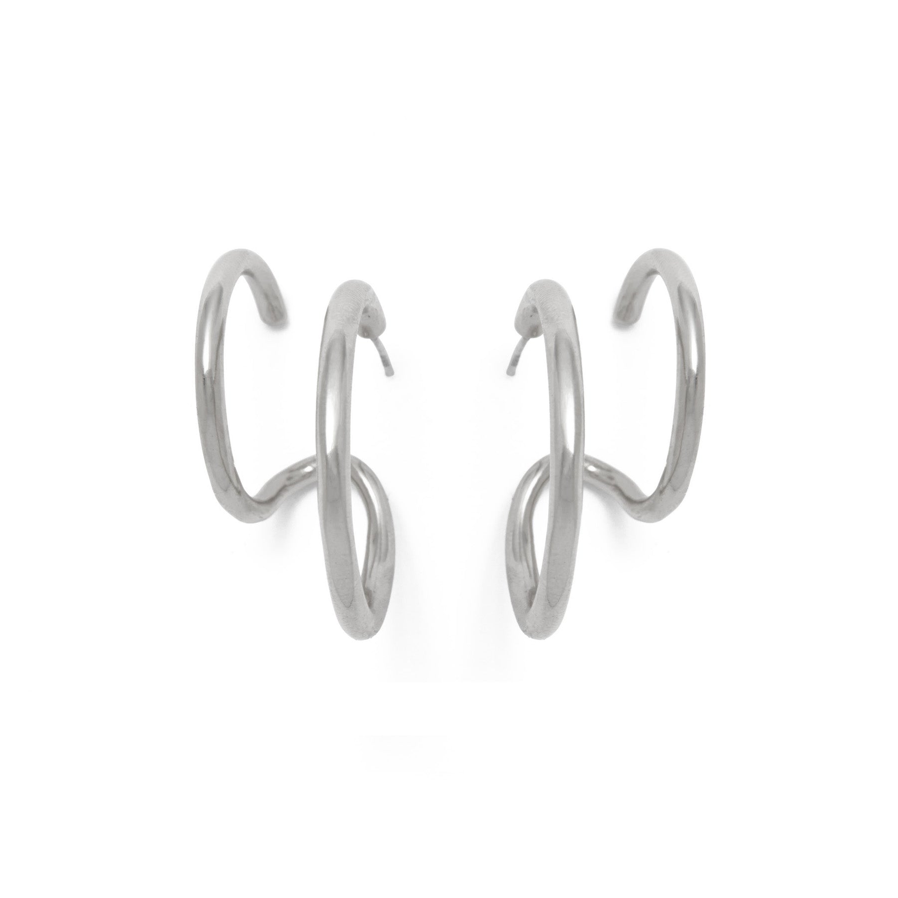 Lady Grey Jewelry Waver Earring in Silver