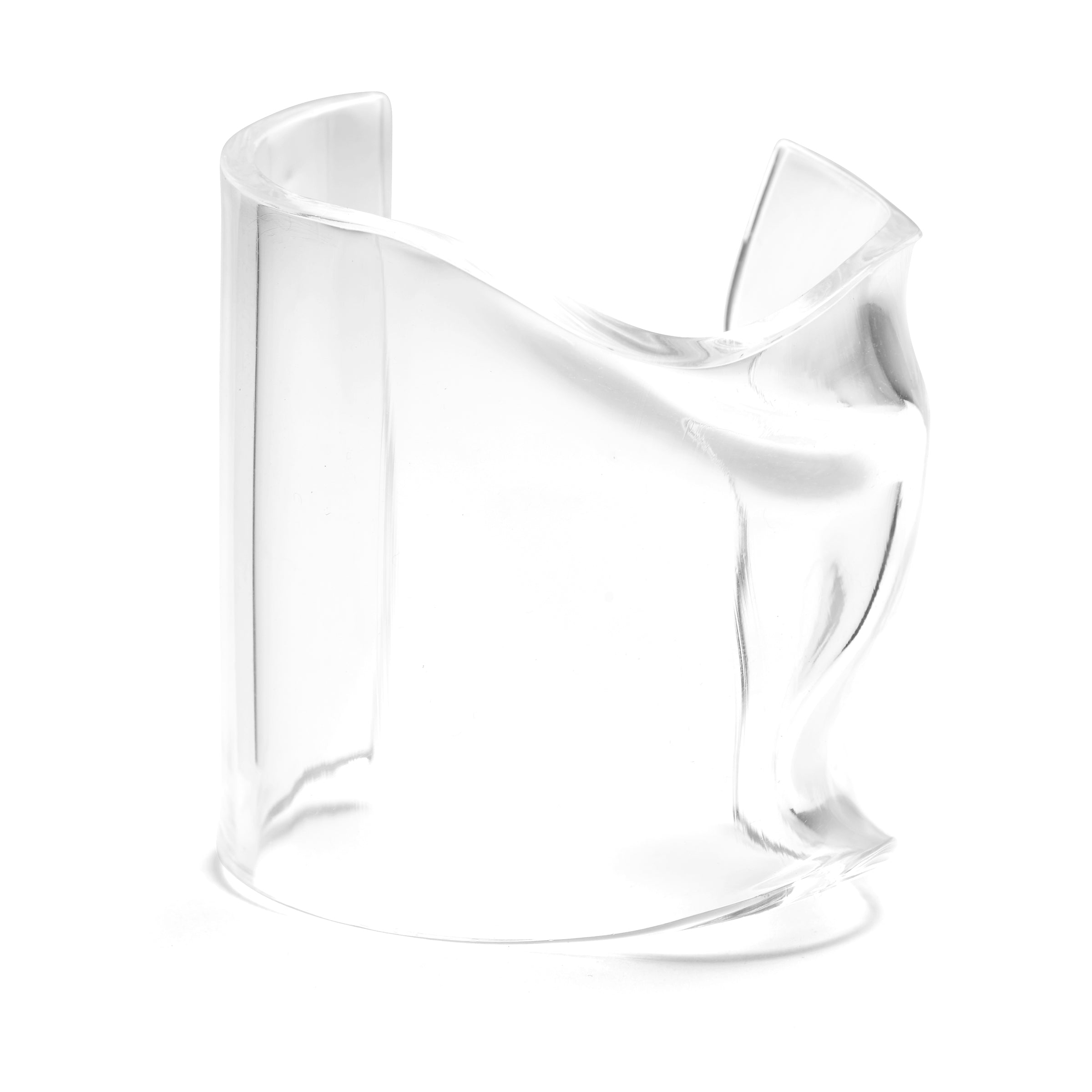 Lady Grey Jewelry Warp Cuff in Clear