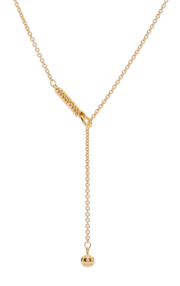 Lady Grey Jewelry Knot Lariat necklace