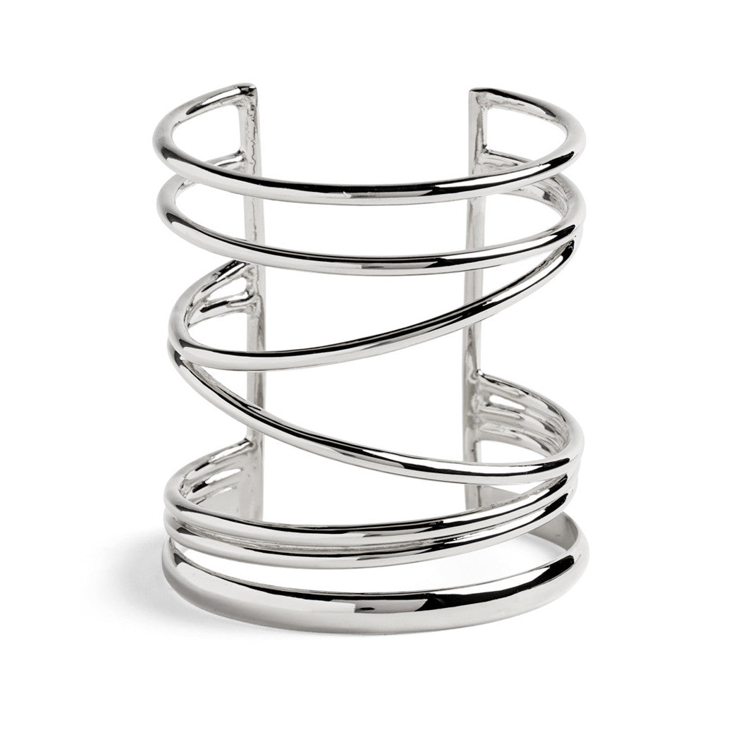 Lady Grey Jewelry Wrap Cuff in Silver