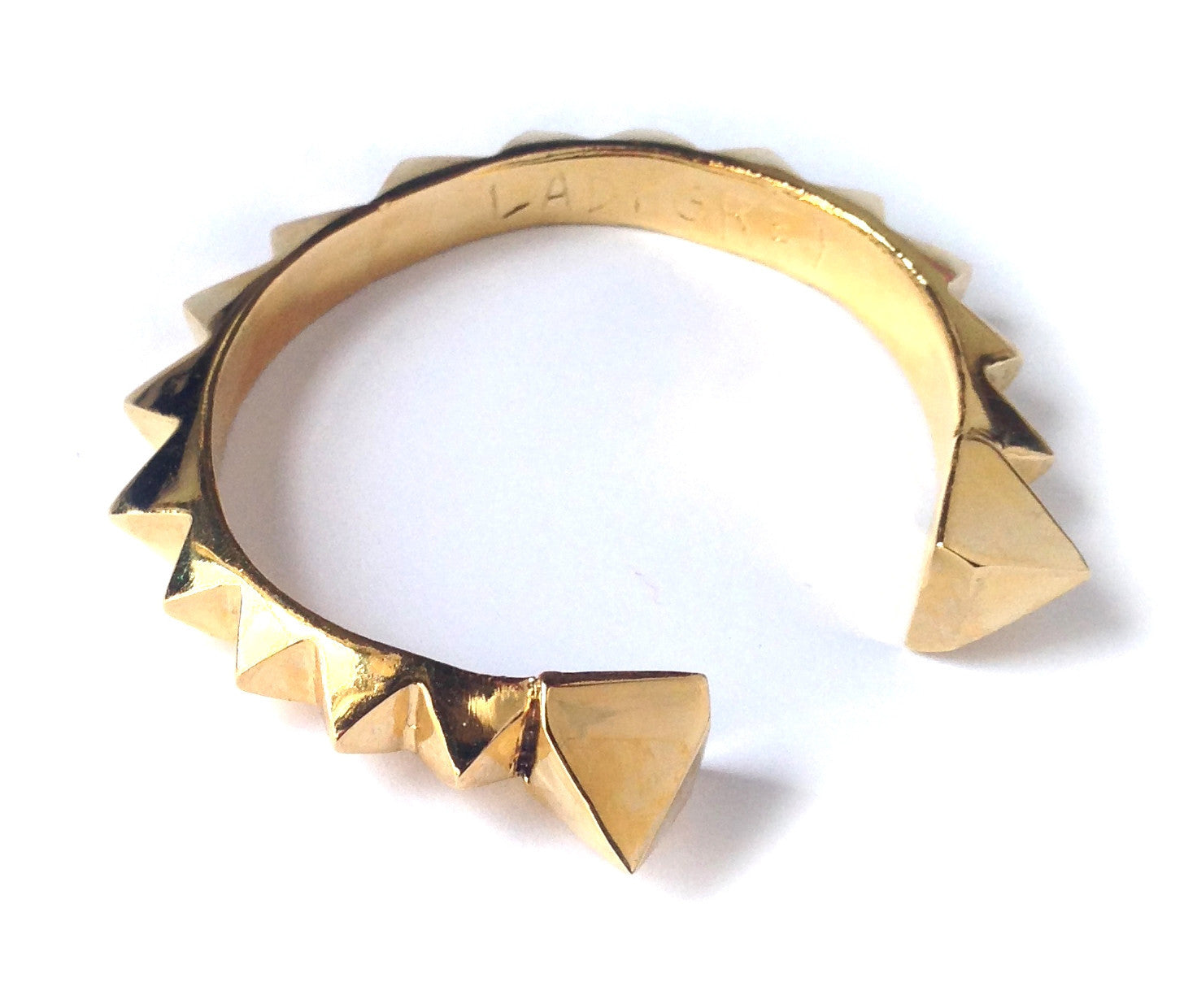 Spike Bangle in Gold