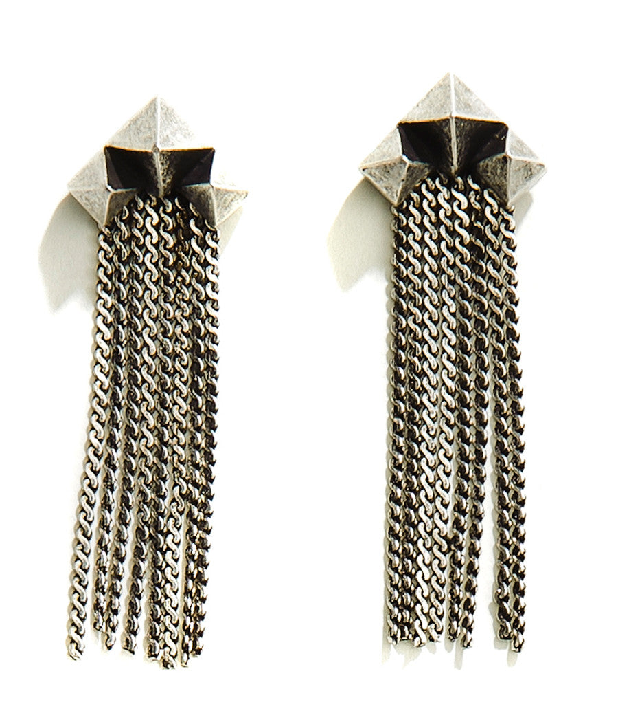 Spike Tassel Earrings